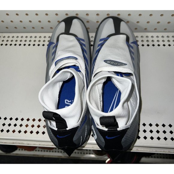 Nike Vapor Edge Pro 360 Mens Football Cleats Size 13 Gray Blue White Black main image 4